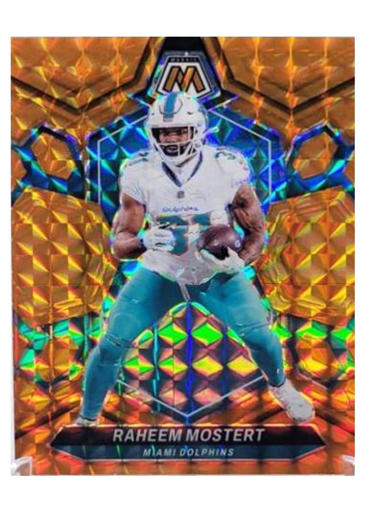 2024 Panini Mosaic Base Set Raheem Mostert #136 card