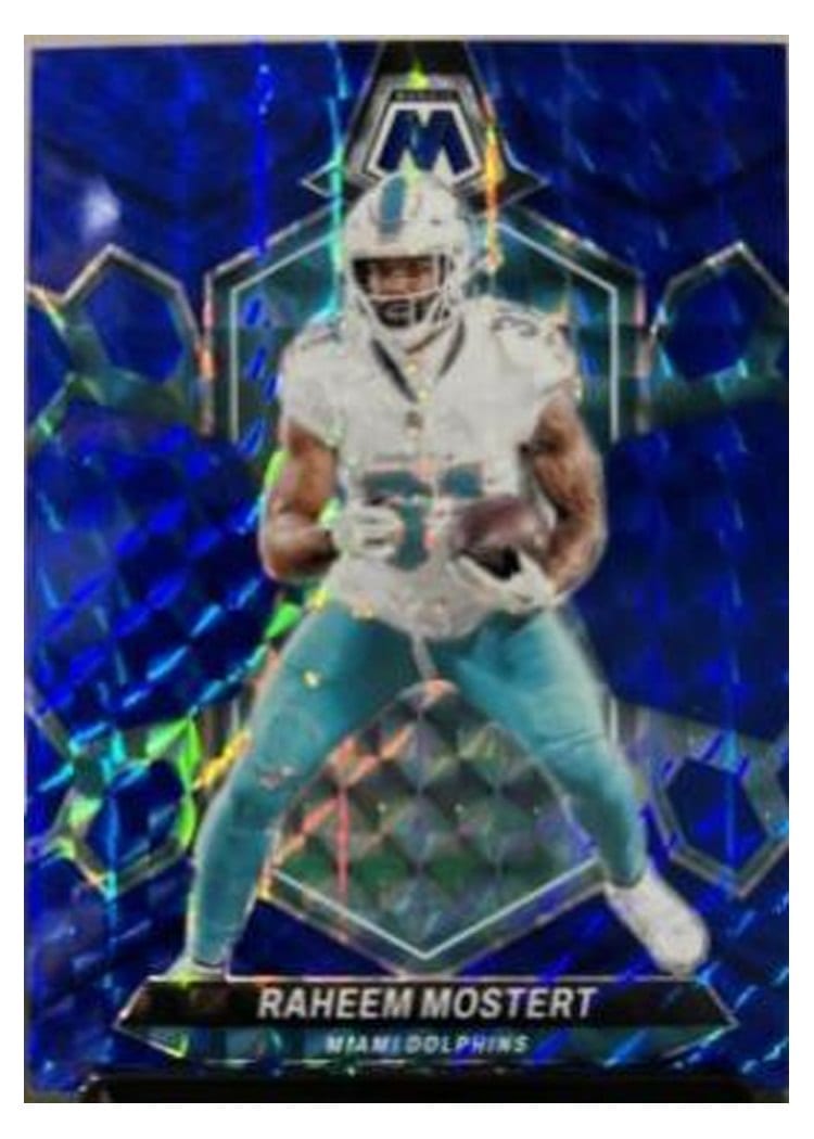 2024 Panini Mosaic Base Set Raheem Mostert #136 card