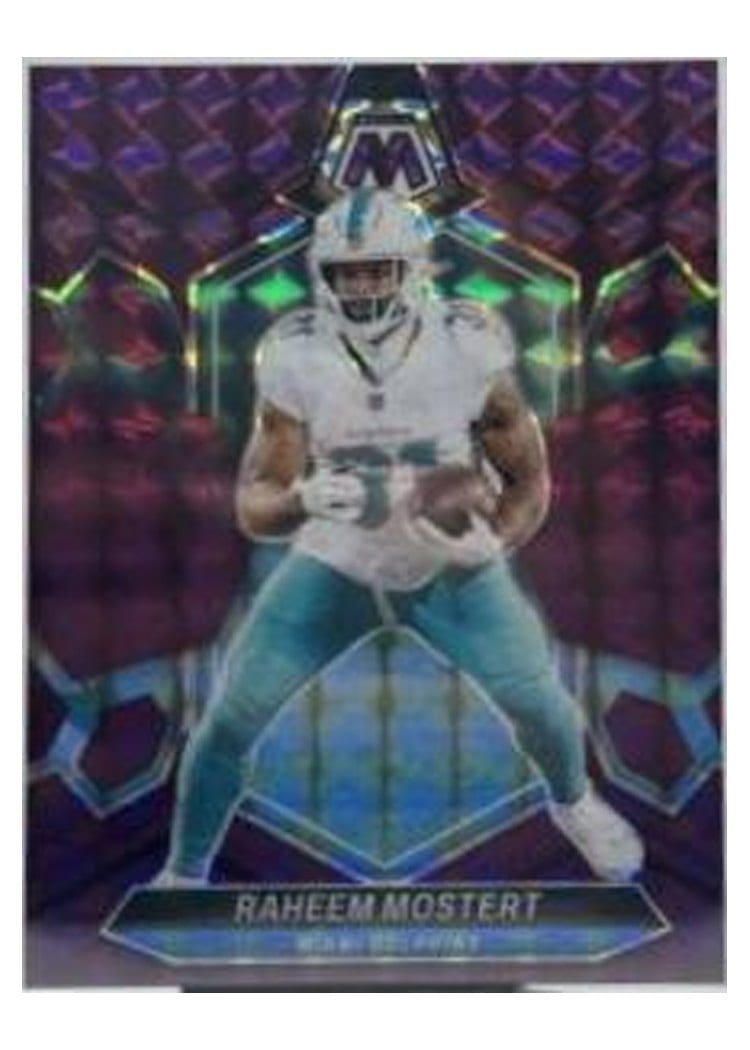 2024 Panini Mosaic Base Set Raheem Mostert #136 card
