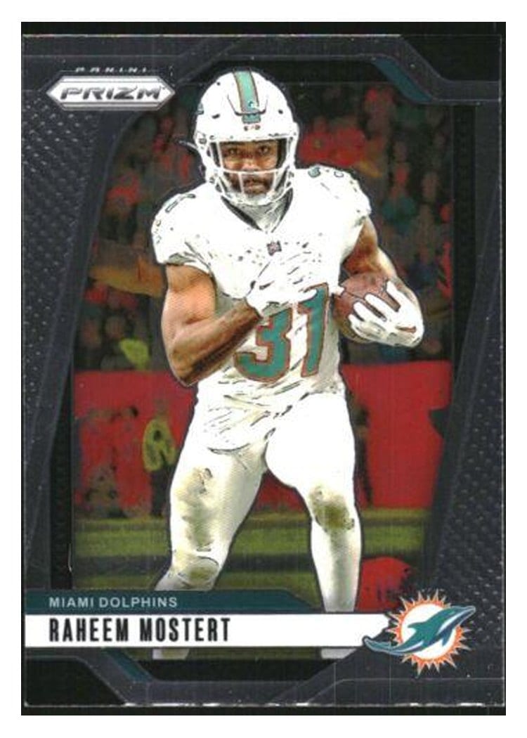 2024 Panini Prizm Base Set Raheem Mostert #179 card