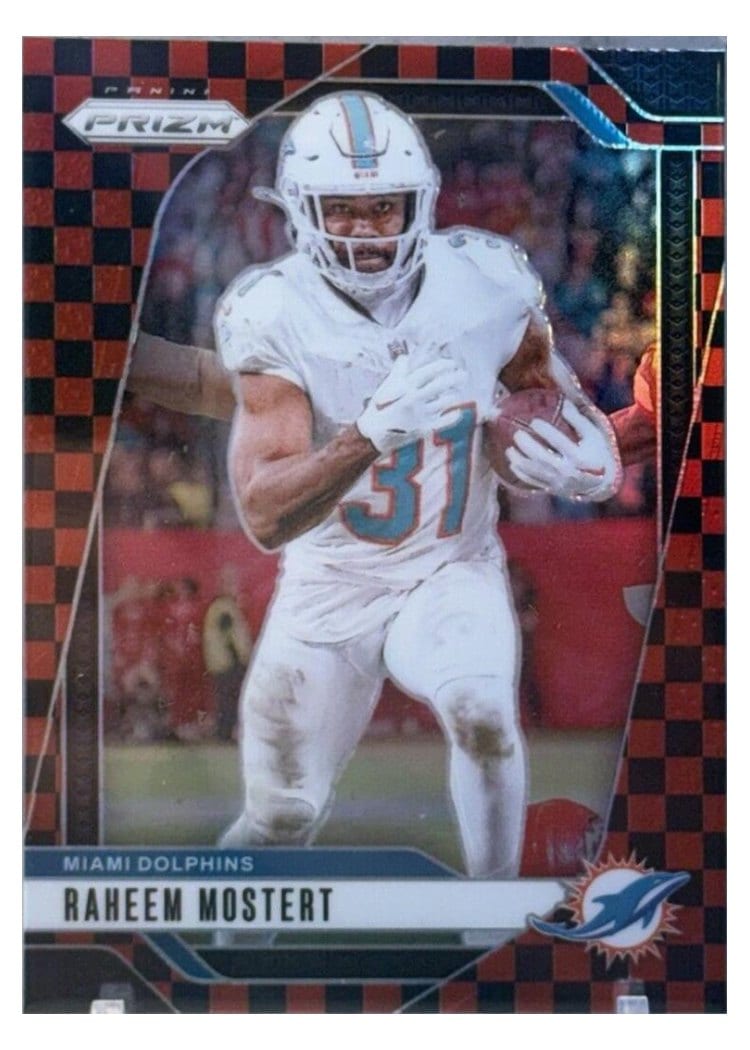 2024 Panini Prizm Base Set Raheem Mostert #179 card
