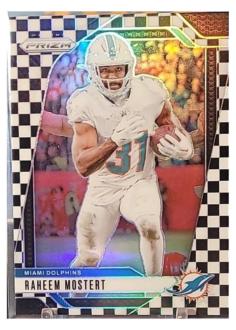 2024 Panini Prizm Base Set Raheem Mostert #179 card