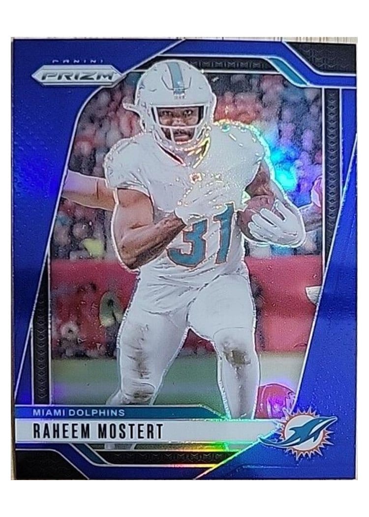 2024 Panini Prizm Base Set Raheem Mostert #179 card