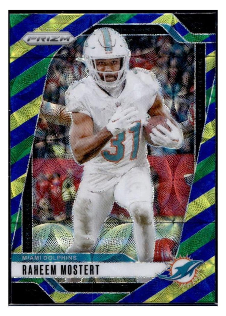 2024 Panini Prizm Base Set Raheem Mostert #179 card