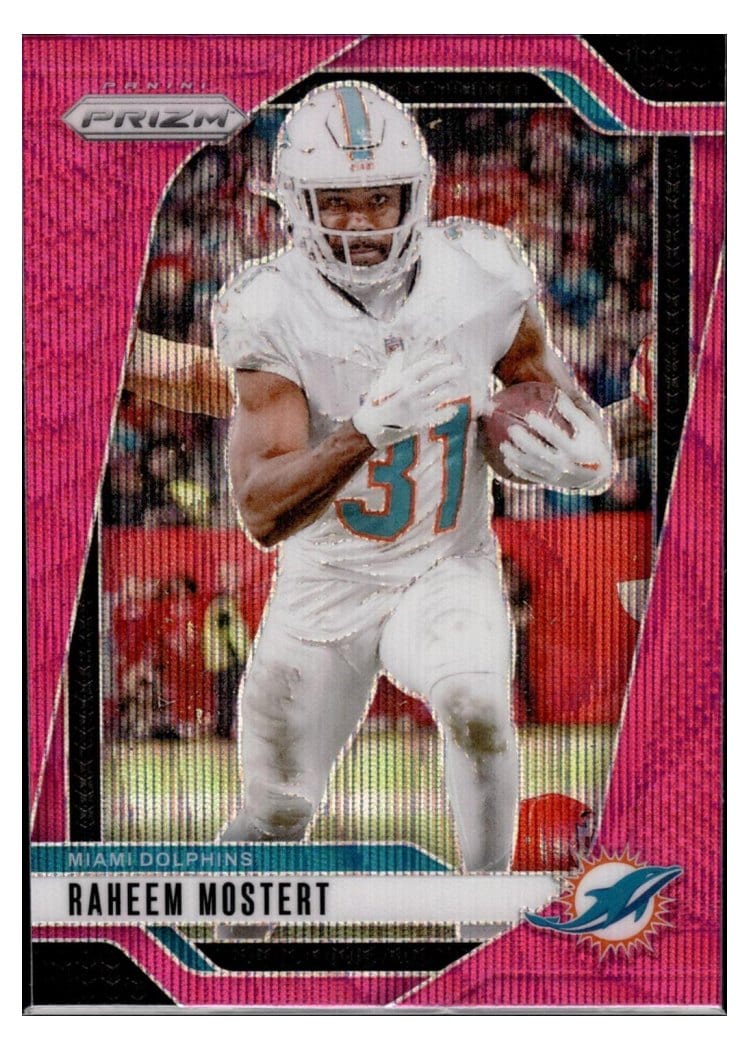 2024 Panini Prizm Base Set Raheem Mostert #179 card