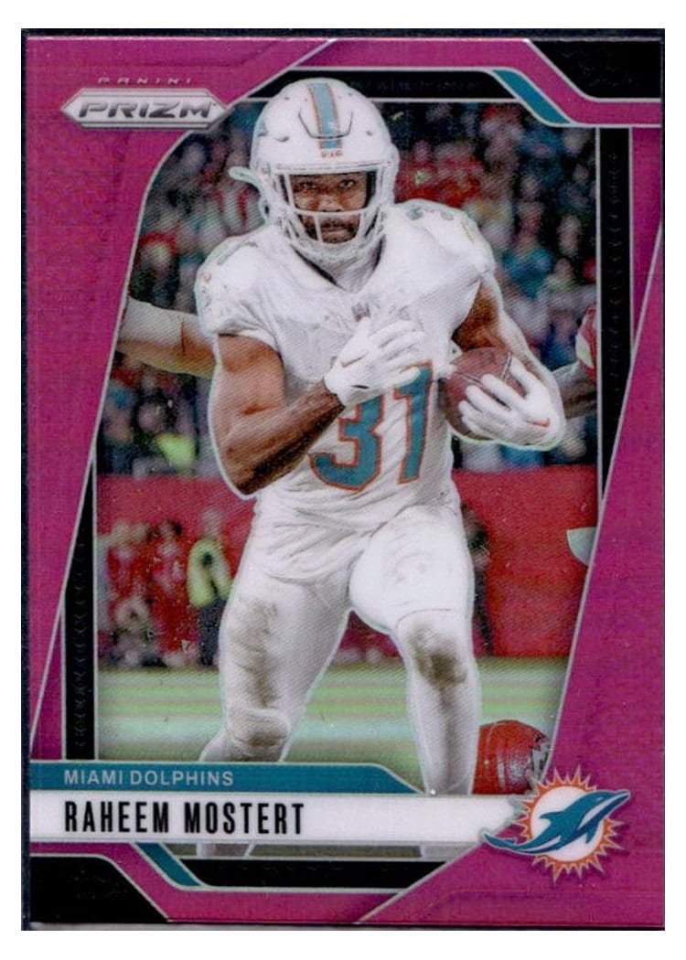 2024 Panini Prizm Base Set Raheem Mostert #179 card