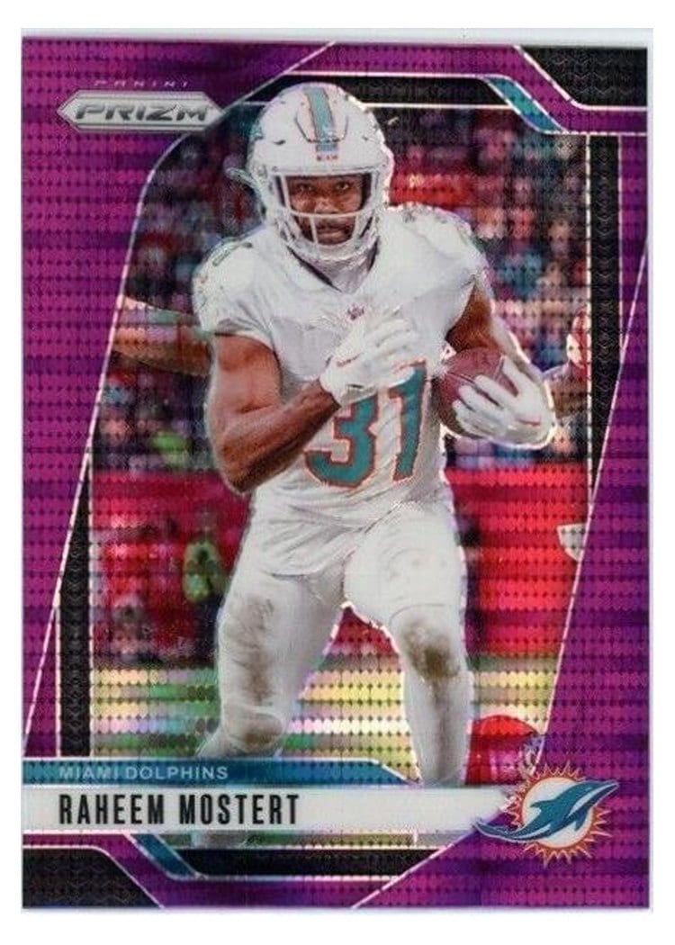 2024 Panini Prizm Base Set Raheem Mostert #179 card