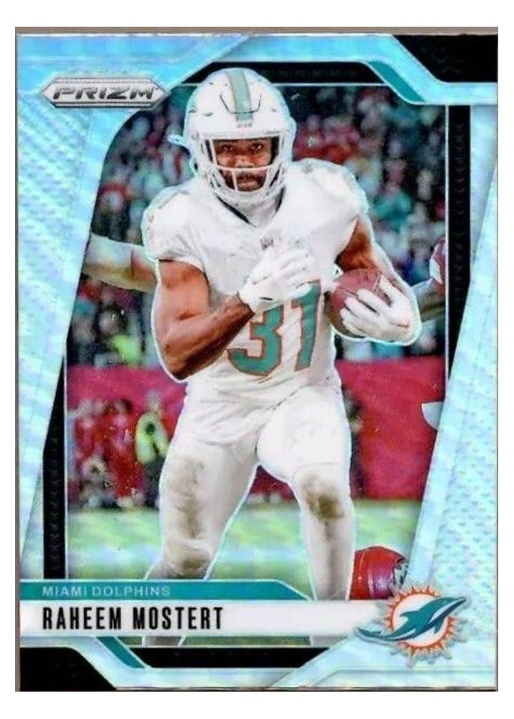 2024 Panini Prizm Base Set Raheem Mostert #179 card