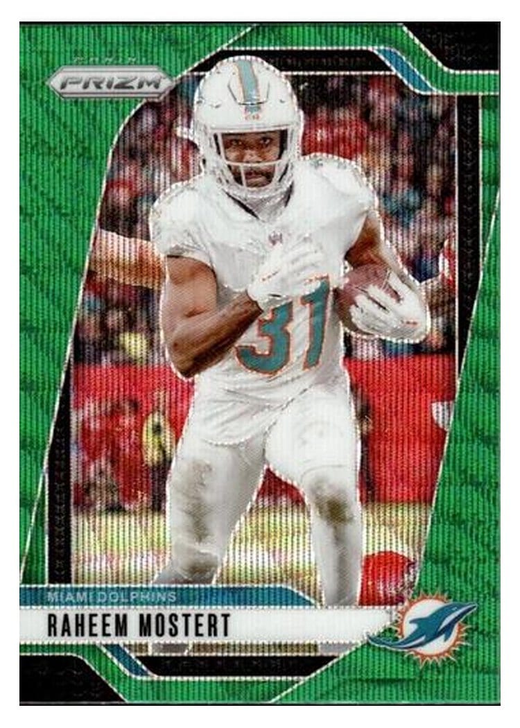 2024 Panini Prizm Base Set Raheem Mostert #179 card
