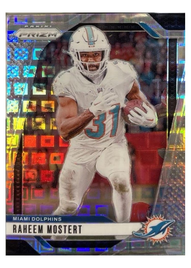 2024 Panini Prizm Base Set Raheem Mostert #179 card
