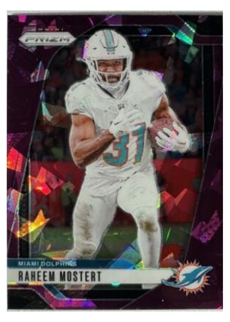 2024 Panini Prizm Base Set Raheem Mostert #179 card