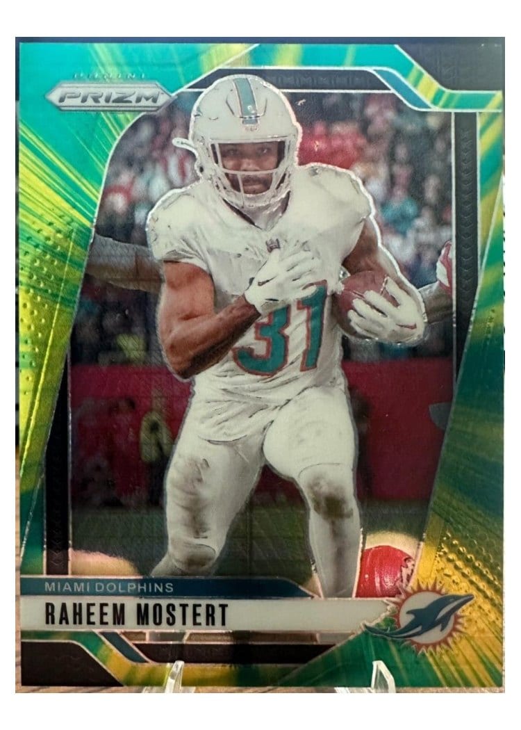 2024 Panini Prizm Base Set Raheem Mostert #179 card
