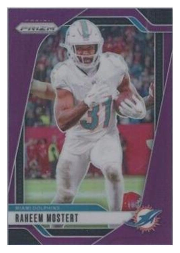 2024 Panini Prizm Base Set Raheem Mostert #179 card