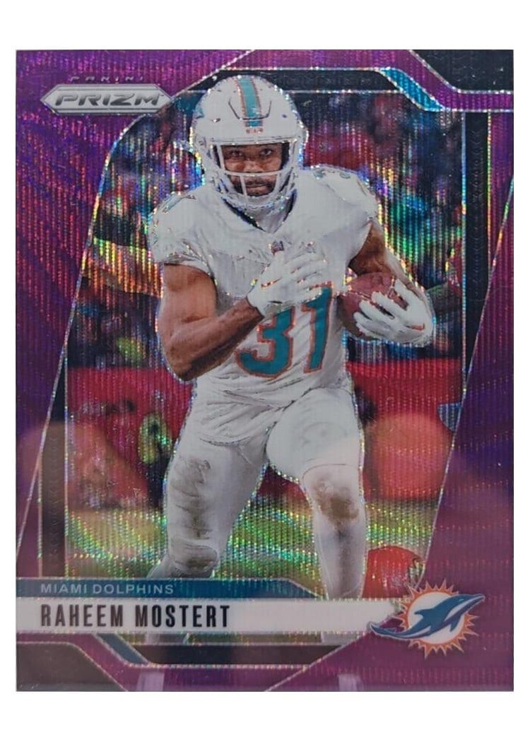 2024 Panini Prizm Base Set Raheem Mostert #179 card