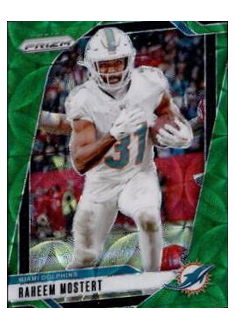 2024 Panini Prizm Base Set Raheem Mostert #179 card