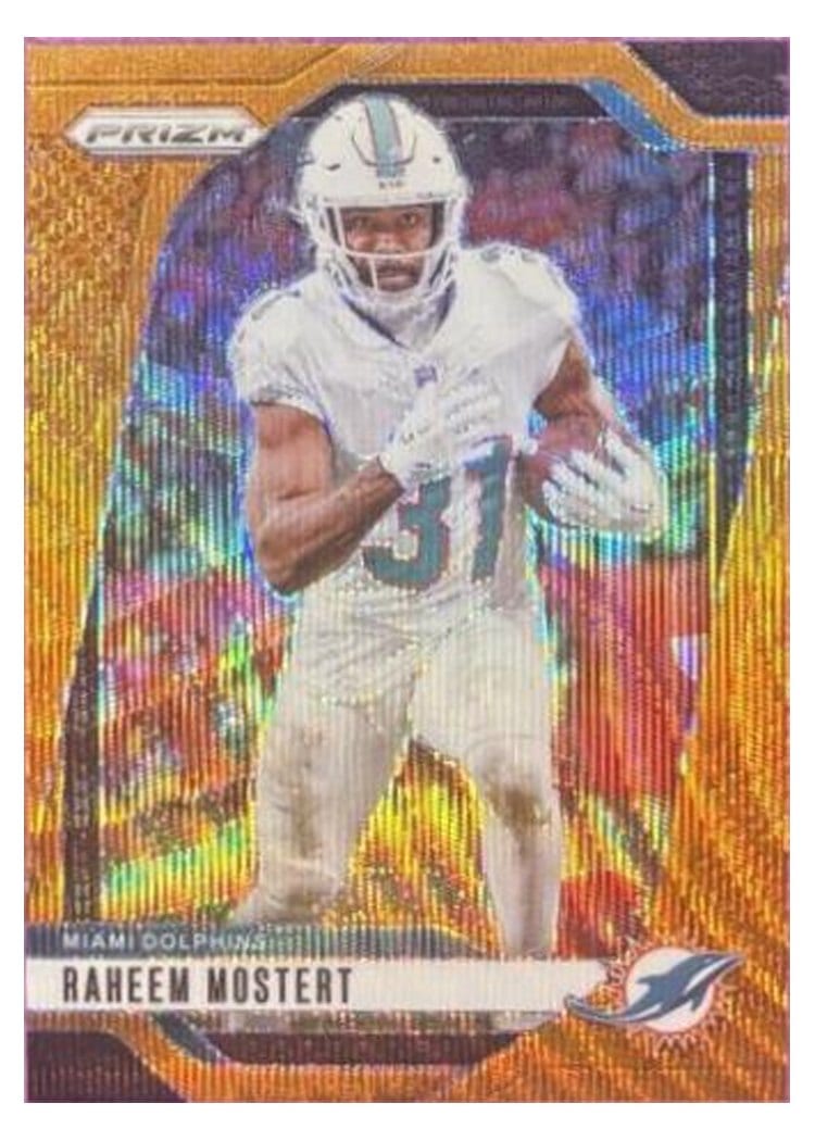 2024 Panini Prizm Base Set Raheem Mostert #179 card
