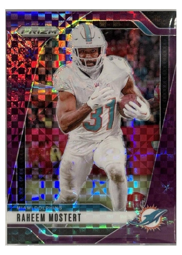 2024 Panini Prizm Base Set Raheem Mostert #179 card