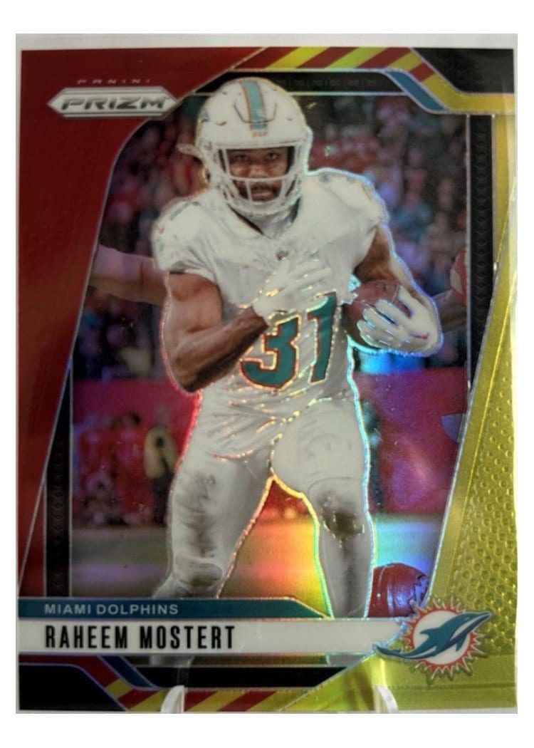 2024 Panini Prizm Base Set Raheem Mostert #179 card