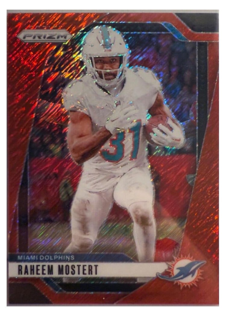 2024 Panini Prizm Base Set Raheem Mostert #179 card