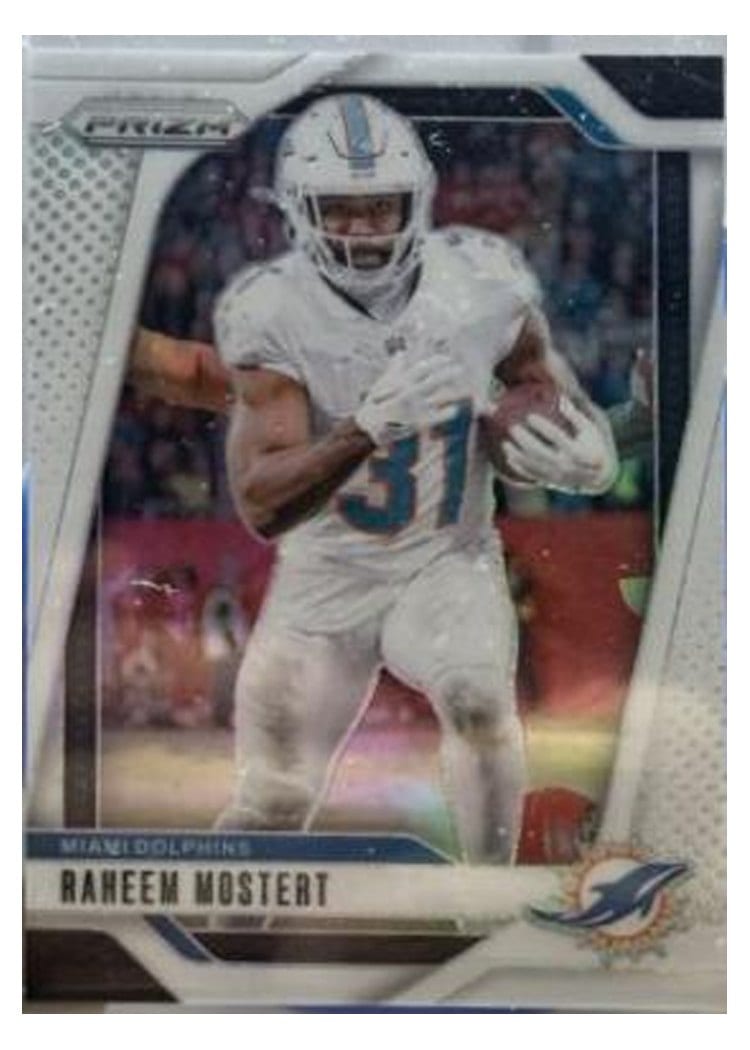 2024 Panini Prizm Base Set Raheem Mostert #179 card