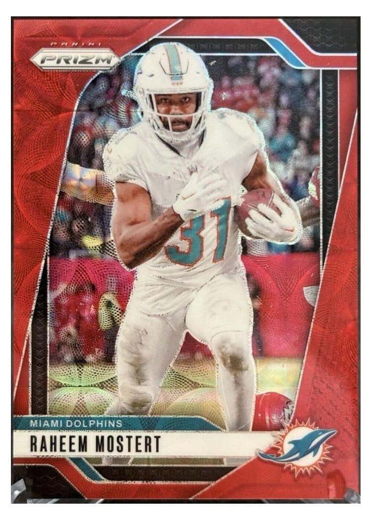 2024 Panini Prizm Base Set Raheem Mostert #179 card