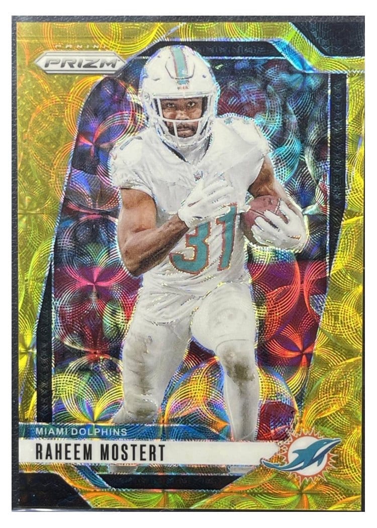 2024 Panini Prizm Base Set Raheem Mostert #179 card