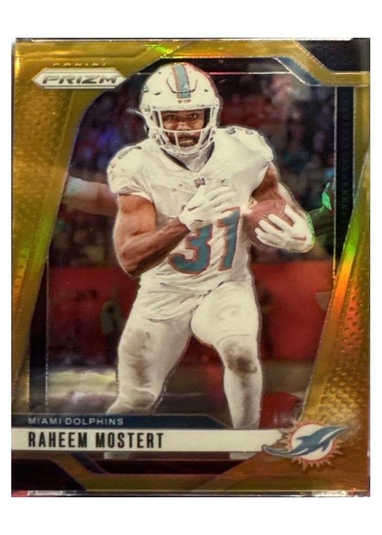 2024 Panini Prizm Base Set Raheem Mostert #179 card