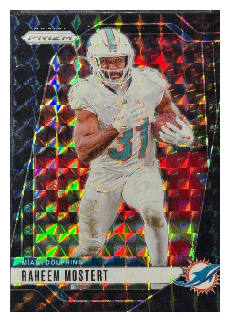 2024 Panini Prizm Base Set Raheem Mostert #179 card