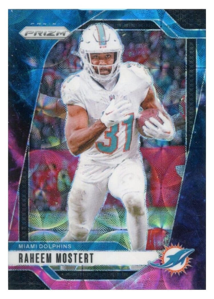 2024 Panini Prizm Base Set Raheem Mostert #179 card