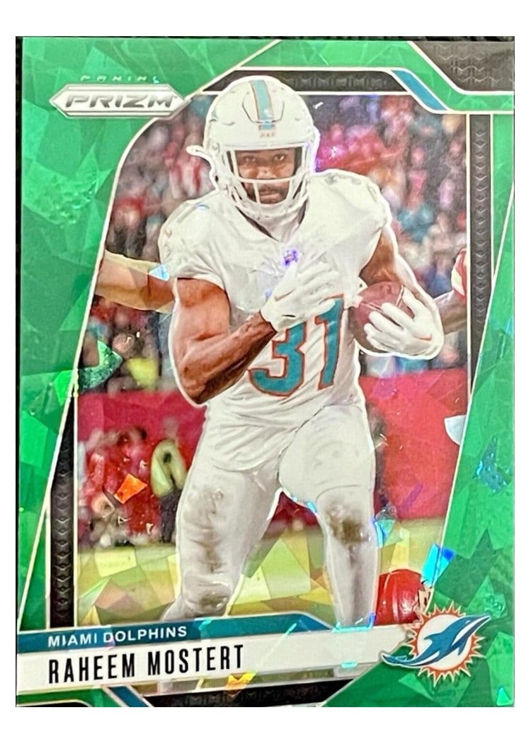 2024 Panini Prizm Base Set Raheem Mostert #179 card
