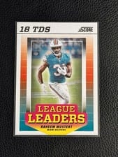 2024 Score League Leaders Raheem Mostert #LL-RMT card