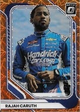 2026 Panini Donruss NASCAR Rajah Caruth Optic #32 card
