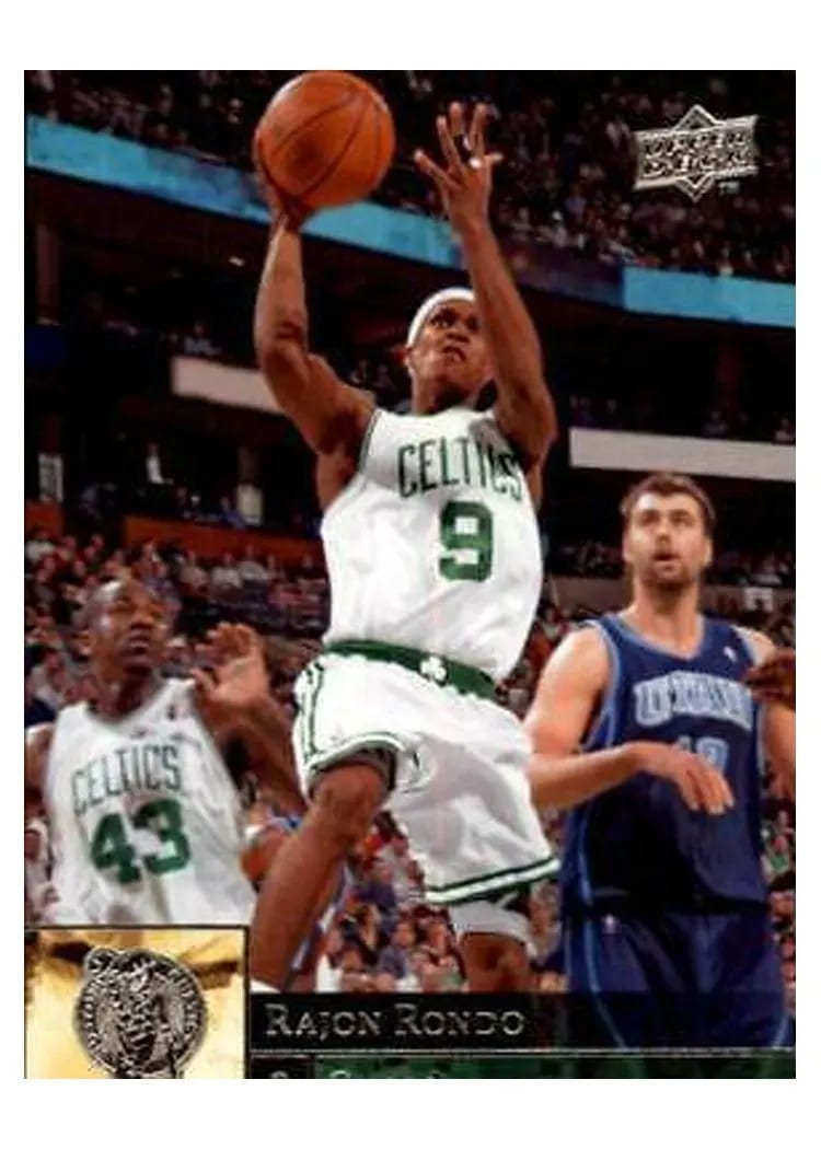 2009 Upper Deck Rajon Rondo #10 card