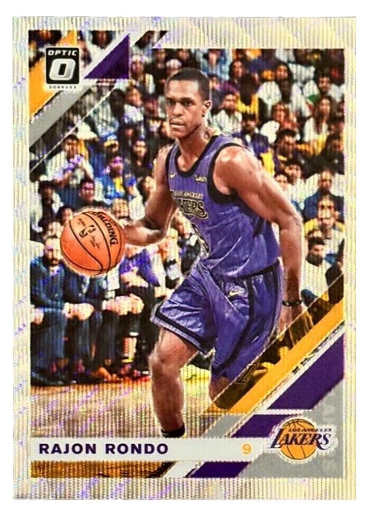 2019-20 Donruss Optic Base Set Rajon Rondo #100 card