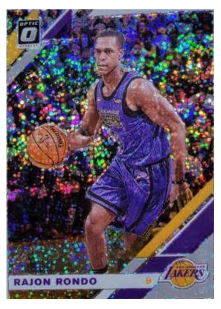 2019-20 Donruss Optic Base Set Rajon Rondo #100 card