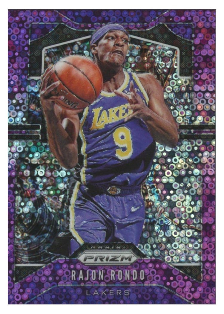 2019-20 Panini Prizm Base Set Rajon Rondo #223 card