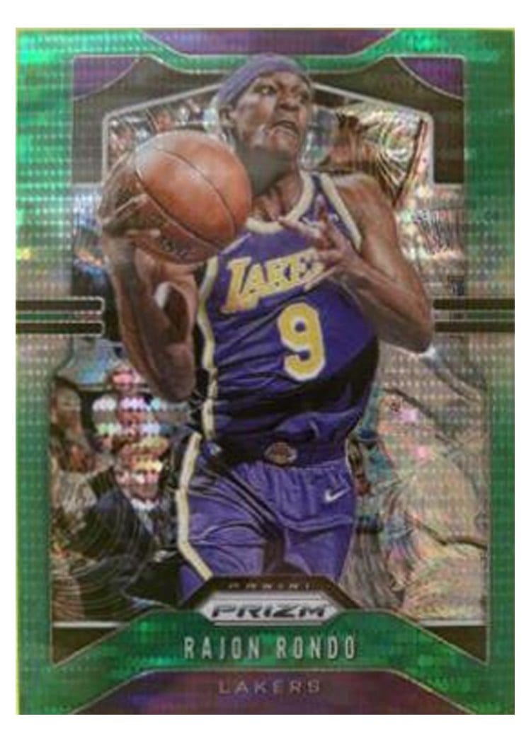 2019-20 Panini Prizm Base Set Rajon Rondo #223 card