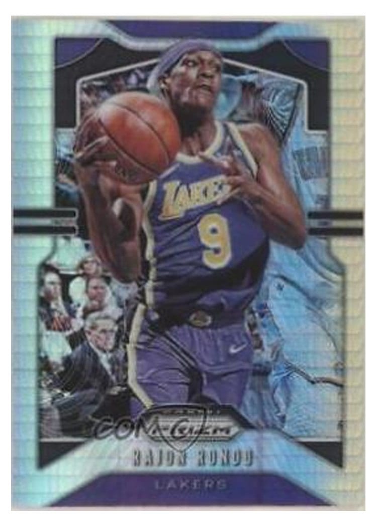 2019-20 Panini Prizm Base Set Rajon Rondo #223 card