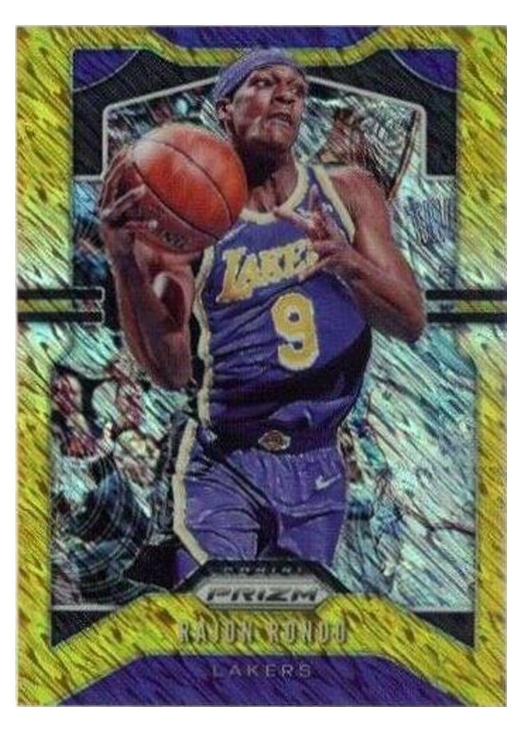 2019-20 Panini Prizm Base Set Rajon Rondo #223 card