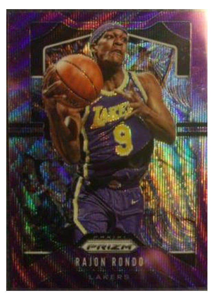 2019-20 Panini Prizm Base Set Rajon Rondo #223 card