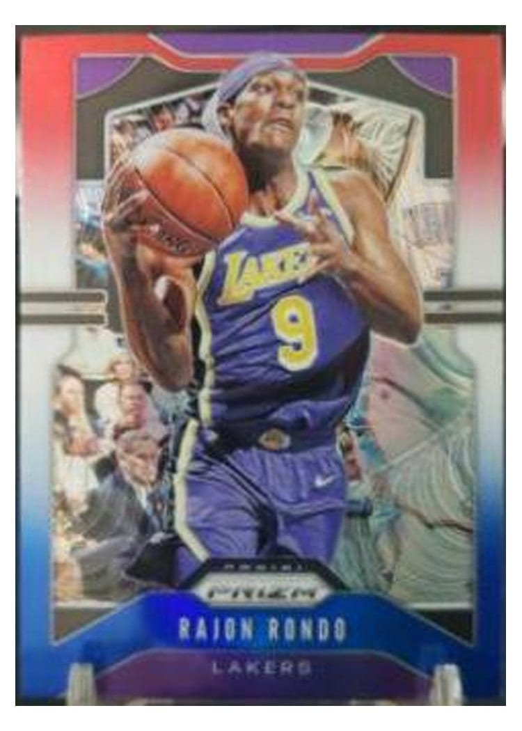 2019-20 Panini Prizm Base Set Rajon Rondo #223 card