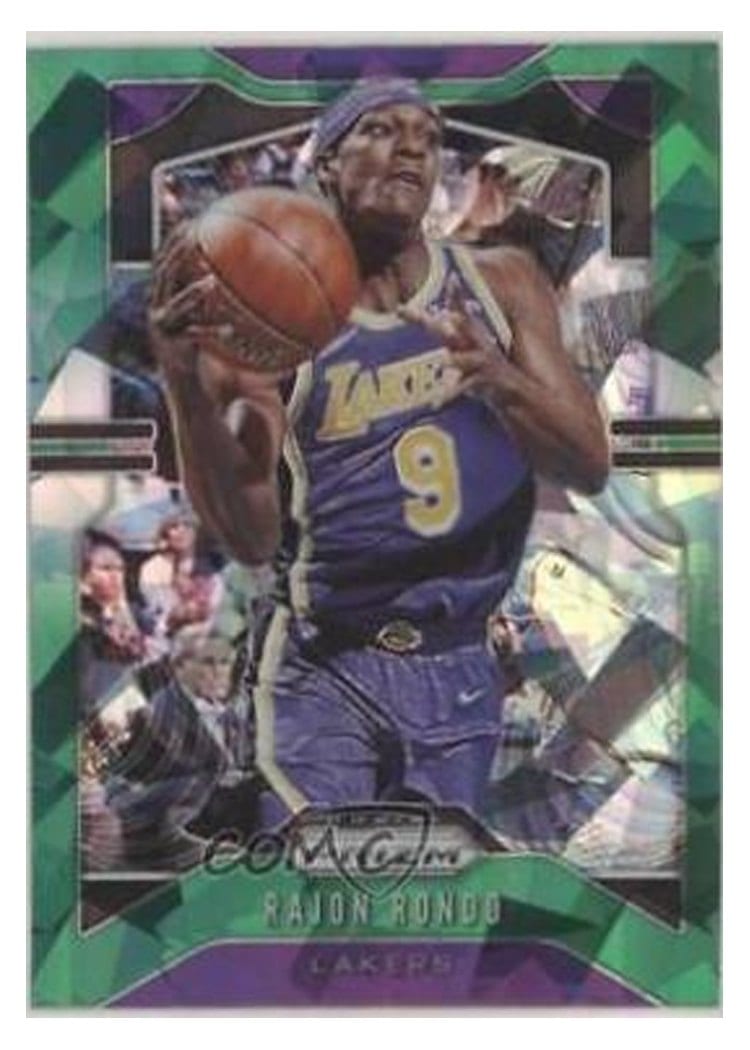 2019-20 Panini Prizm Base Set Rajon Rondo #223 card