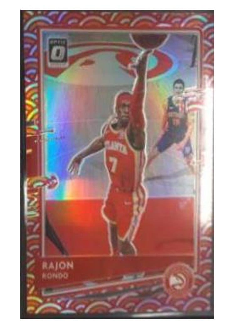 2020-21 Donruss Optic Base Set Rajon Rondo #107 card