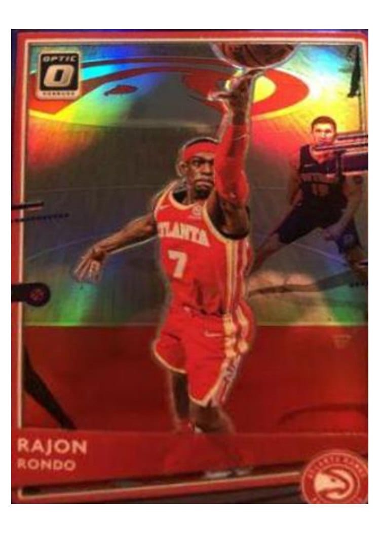 2020-21 Donruss Optic Base Set Rajon Rondo #107 card
