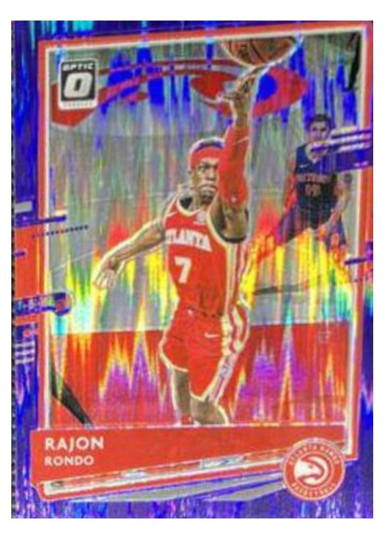 2020-21 Donruss Optic Base Set Rajon Rondo #107 card