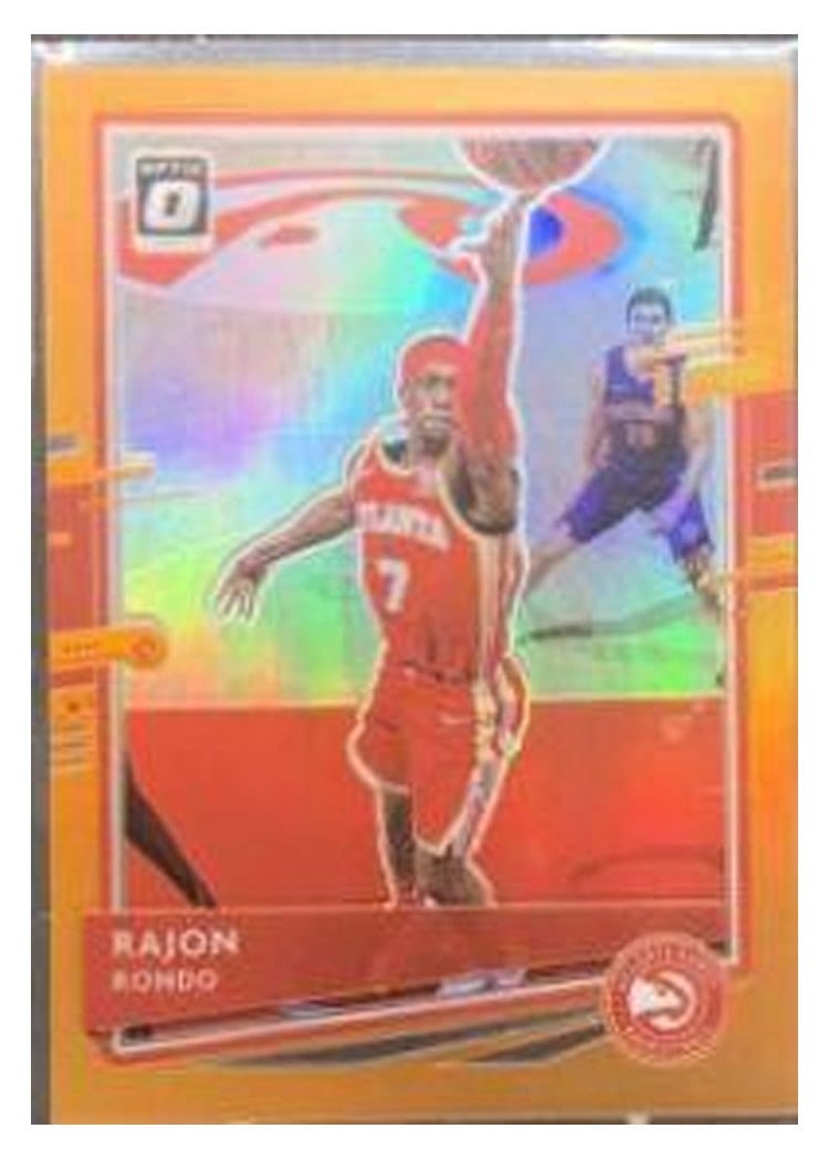 2020-21 Donruss Optic Base Set Rajon Rondo #107 card