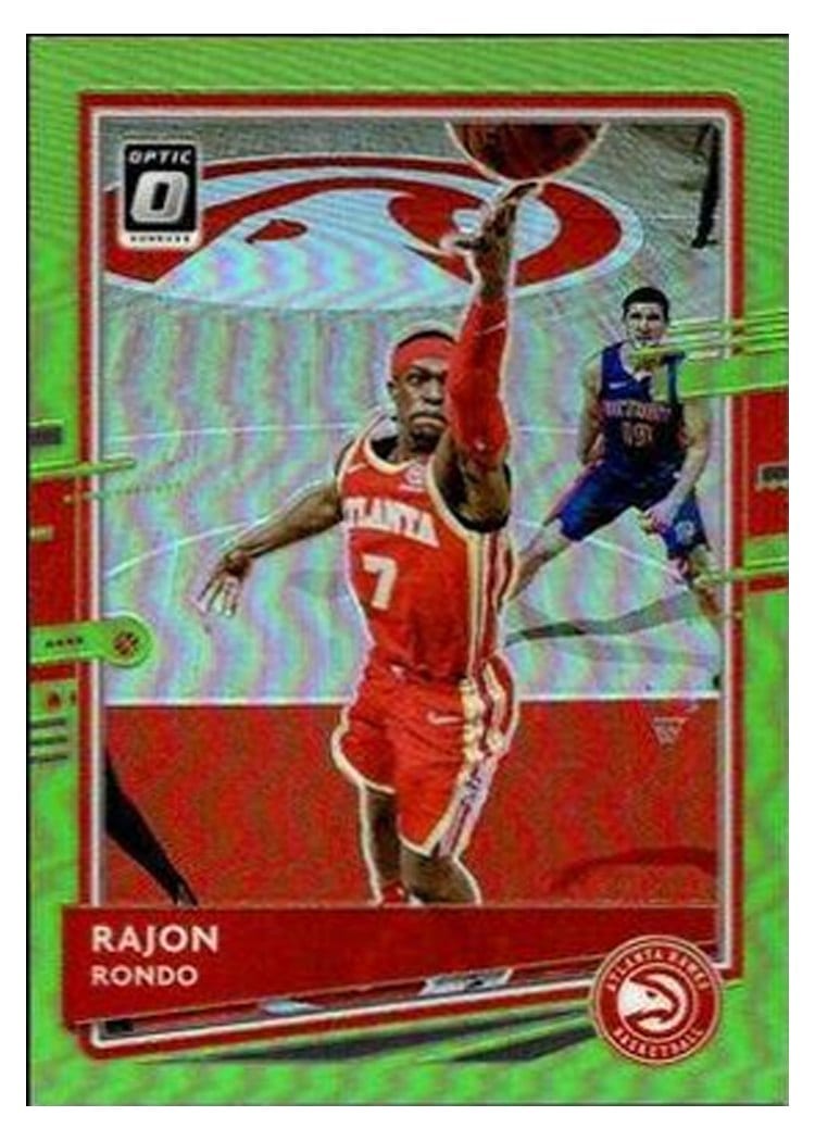 2020-21 Donruss Optic Base Set Rajon Rondo #107 card