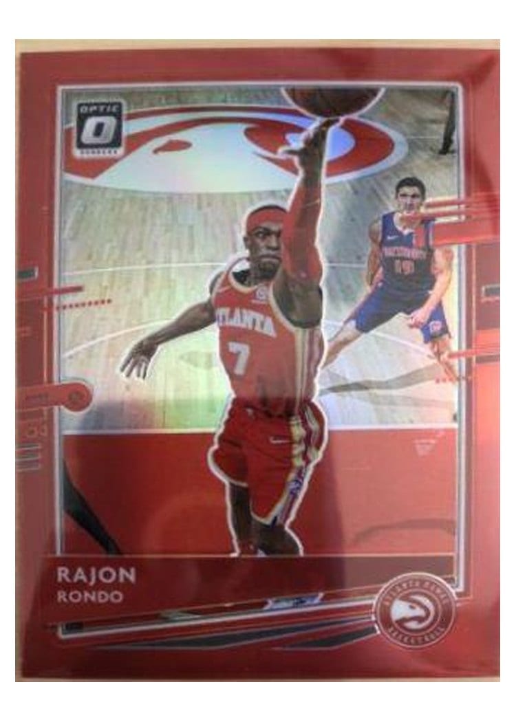 2020-21 Donruss Optic Base Set Rajon Rondo #107 card