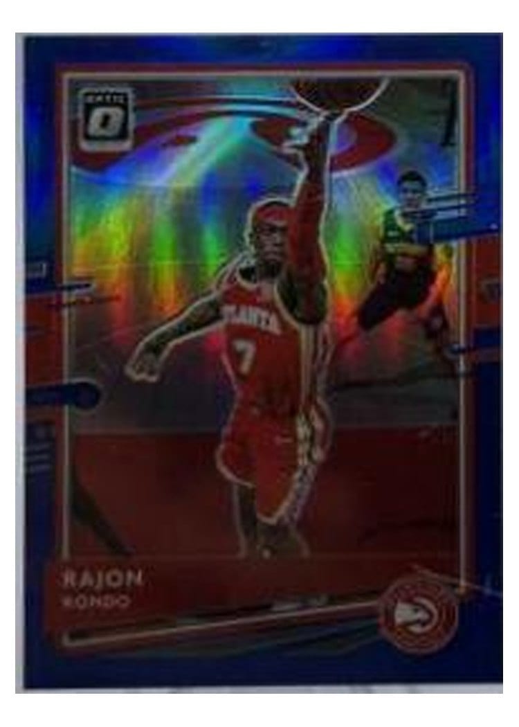 2020-21 Donruss Optic Base Set Rajon Rondo #107 card