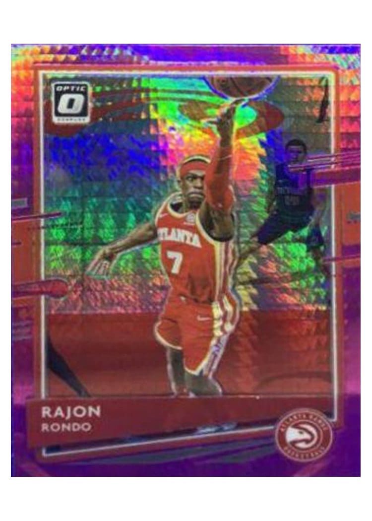 2020-21 Donruss Optic Base Set Rajon Rondo #107 card